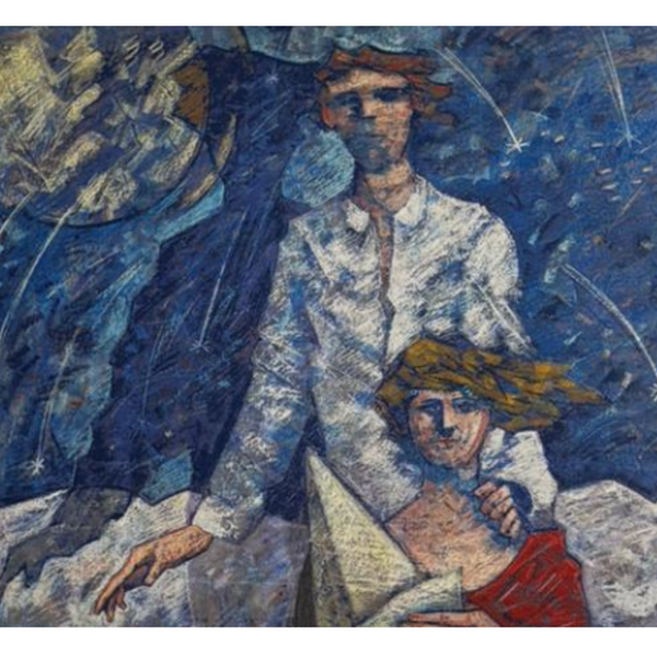 Talani - Notte di San Lorenzo, Siebdruck von Giampaolo Talani, 120x80 cm
