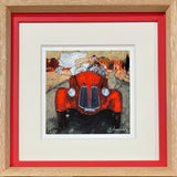 Lisandro Rota - La sposa di Nuvolari - Giclée ritoccata a mano - 20x20