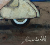 Lisandro Rota - La Sposa del Vespista - Giclée ritoccata a mano - 20x20