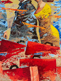 Talani Giampaolo - " I Partenti " - Serigrafia 52x120