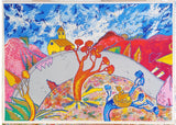 Luca Alinari - collina rossa -