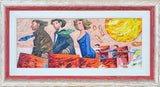 Talani Giampaolo - “ Le Partenze “ - Serigrafia - 20x50