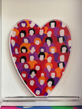 Marco Lodola - Heart of Smile - Serigrafia in Plexiglas