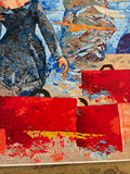 Talani Giampaolo - " I Partenti " - Serigrafia 52x120
