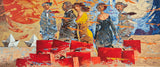 Talani Giampaolo - " I Partenti " - Serigrafia 52x120