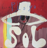 Vincent Alran - Playa del Sol - 80x80