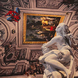 “RATTO DI PROSERPINA” GIANNI MORAMARCO 98X98