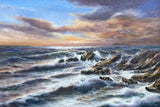Dipinto Tramonto sul Mare