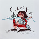 Cancer - 20 x 20 cm