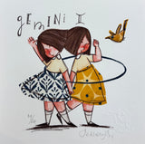 Gemini - 20 x 20 cm