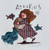 Aquarius - 20 x 20 cm