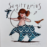 Sagittarius - 20 x 20 cm