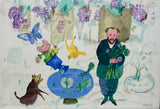 "Nel Bosco" - Antonio Possenti 50 x 70