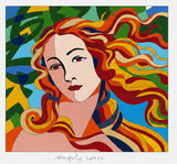 La Venere...- Ugo Nespolo 35x35 cm