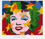 Marilyn Monroe..-Ugo Nespolo 35x35 cm
