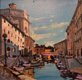 "Rione Venezia" Livorno - Cantini Claudio - 20 x 20 cm
