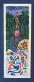 " Un Pittore nel Bosco" -Antonio Possenti 40 x 100