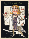 " DOTTORESSA" -Paolo Fresu 50 x 35 cm