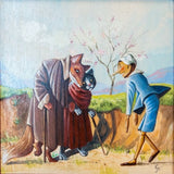 Pinocchio incontra il gatto e la volpe
